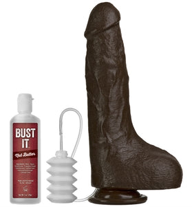 Bust It Squirting Realistic Cock - Black DJ0735-03