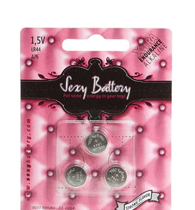 Sexy Battery LR44 - 3 Count Card SB-107