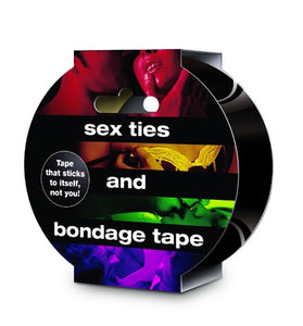 Sex Ties and Bondage Tape - Black CC-USSTBT-B