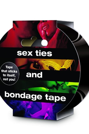 Sex Ties and Bondage Tape - Black CC-USSTBT-B