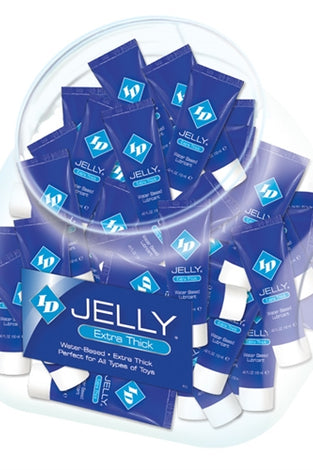 ID Jelly Extra Thick Water-Based Lubricant - 12ml Tubes - 72 Pieces Jar ID-KRT-J0D