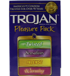 Trojan Pleasure Pack - 12 Pack TJ95302