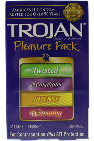 Trojan Pleasure Pack - 12 Pack TJ95302