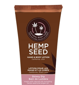 Hemp Seed Hand and Body Lotion - 7 Fl. Oz. - Skinny Dip EB-HSV021T