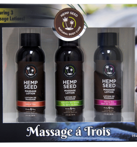Massage a Trois - Massage Lotion 3 Pack EB-MLMT003