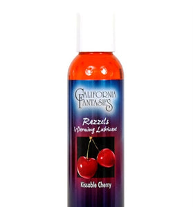 Razzels Warming Lubricant - Kissable Cherry - 4 Oz. Bottle CF-RKC-04