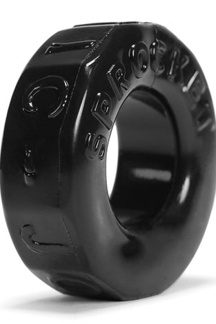 Sprocket Cockring Atomic Jock - Black OX-AJ1043-BLK