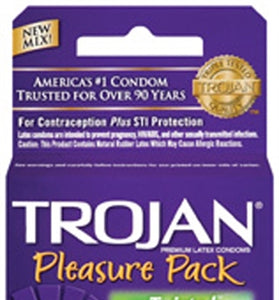 Trojan Pleasure Pack - 3 Pack TJ95321