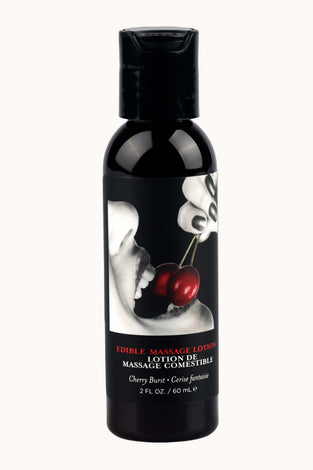 Edible Massage Lotion - Cherry - 2 Fl. Oz. EB-MLE201