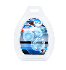 Performance Penis Ring Set of 3 - Clear TV-AA597