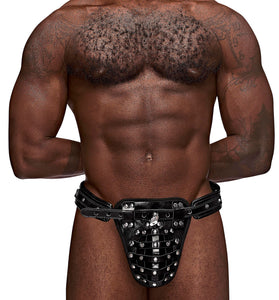 Taurus Leather Thong - One Size - Black MP-542266BK1S
