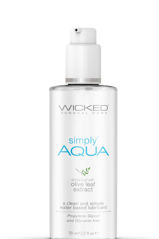 Simply Aqua Fragrance Free Lubricant - 2.3 Fl. Oz. WS-91102