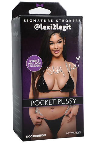 Signature Strokers - Girls of Social Media  Lexi2legit - Ultraskyn Pocket Pussy DJ5510-06-BX