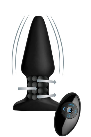 Model R Smooth Rimming Plug With Remote Control RM-AF483
