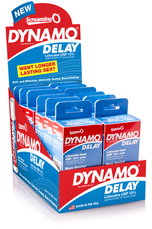 Dynamo Delay Spray - 12 Count Display DD-R12-110D