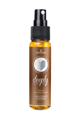 Deeply Love You Throat Relaxing Spray - Chocolate  Coconut - 1 Fl. Oz. SEN-VL489