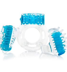 Screaming O Vibro Man - Each - Blue VIB-110E