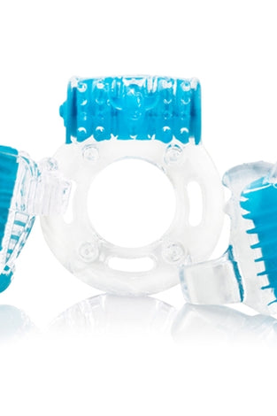 Screaming O Vibro Man - Each - Blue VIB-110E