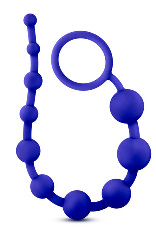 Luxe Silicone 10 Beads - Indigo BL-11002