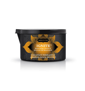 Ignite Coconut Pineapple Massage Candle - 6 Oz KS10227