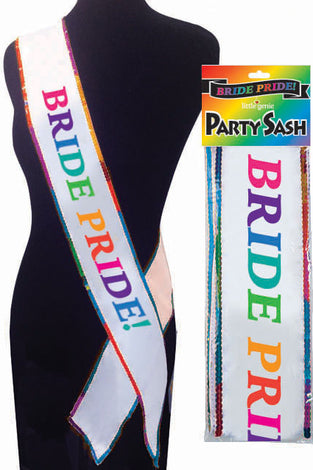 Bride Pride Sash LG-NVC102