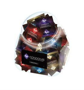 ID Condoms - Assorted - 144 Piece Jar ID-WAS-JAD