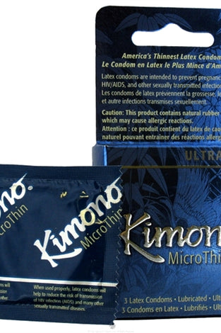 Kimono Microthin Ultra Thin - 3 Pack KM05003