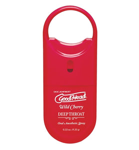 Goodhead to Go Deep Throat Spray - Wild Cherry DJ1360-32-CD