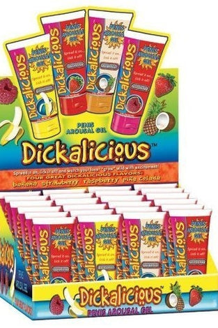 Dickalicious - 24 Piece p.o.p Display - 2 Fl. Oz. Tubes HTP2037-D