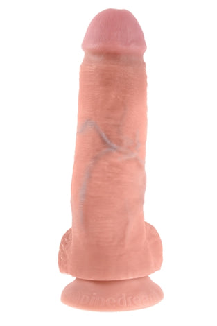 King Cock 8-Inch Cock With Balls - Flesh PD5507-21