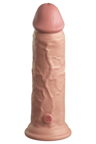 King Cock Elite 8 Inch Dual Density Silicone Cock  - Light PD5772-21