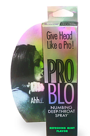Problo Numbing Deep Throat Spray - Refreshing Mint - 1 Fl. Oz. LG-BT501