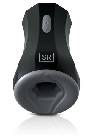 Silicone Twin Turbo Stroker - Black SR1067
