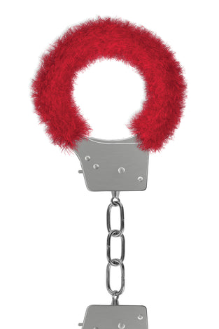 Beginner's Furry Handcuffs - Red OU-OU002RED
