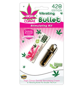 High Climax Vibrating Bullet Stimulating Kit BA-HCVB