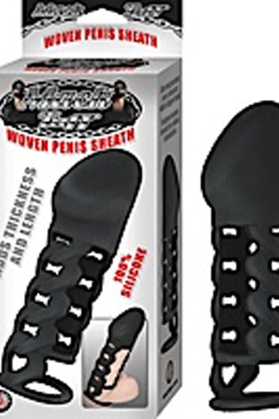 Mack Tuff Woven Penis Sheath - Black NW2554