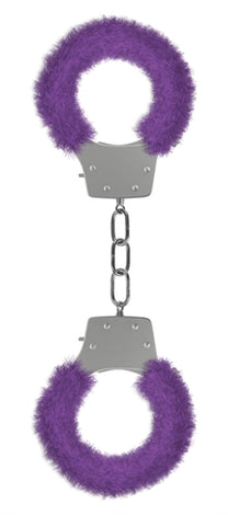 Pleasure Handcuffs Furry - Purple OU-OU004PUR