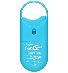Goodhead - Deep Throat Spray to-Go - Cotton Candy - 0.30 Fl. Oz. DJ1360-59-CD