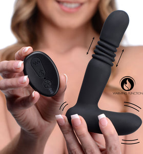 Silicone Thrusting Anal Plug With Remote Control UC-AF944