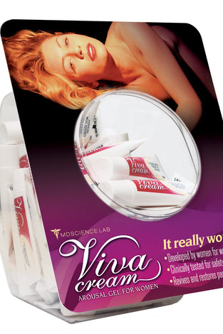 Viva Cream - 50 Count Bowl - 10ml Tubes MD-VC50FB