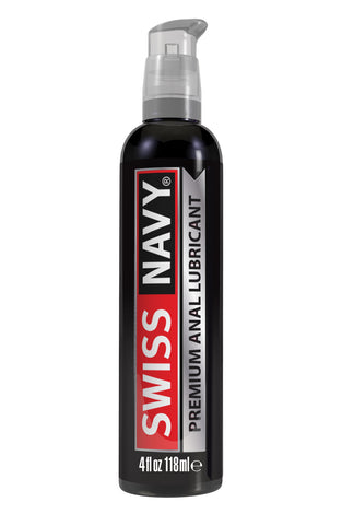 Swiss Navy Premium Silicone Anal Lubricant - 4 Oz. MD-SNAL4