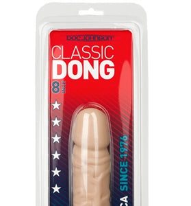 Classic 8 Inch Dong - White DJ0200-00