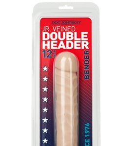 Jr. Veined Double Header 12 Inches - Bender -  White DJ0212-02
