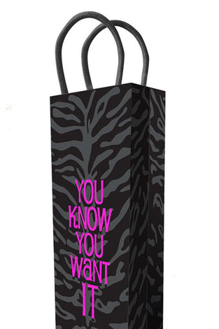 You Know You Want It Gift Bag LG-LGP011