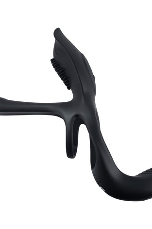 The 3 Way - Cock Ring - Black PB-RS-1287-2