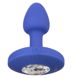 Cheeky Gems - Small Rechargeable Vibrating Probe - Vibrating Probe - Blue SE0443153