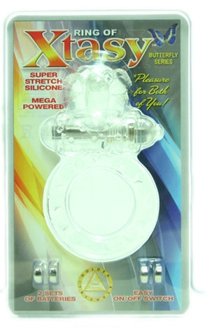 Ring of Xtasy - Clear Butterfly GT599-1
