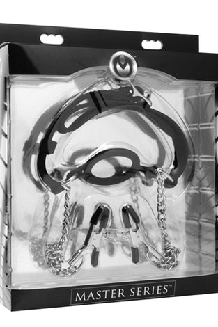 Mutiny Silicone O-Ring Gag and Nipple Clamps MS-AD770