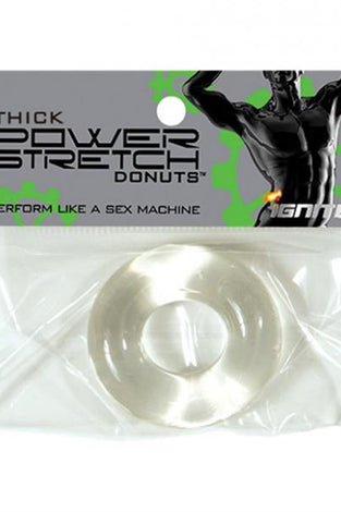 Thick Power Stretch Donuts - Clear SI-95111