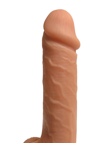 Easy Rider 7 Inch Dual Density Dildo With Balls -  Light CN-18-0923-10